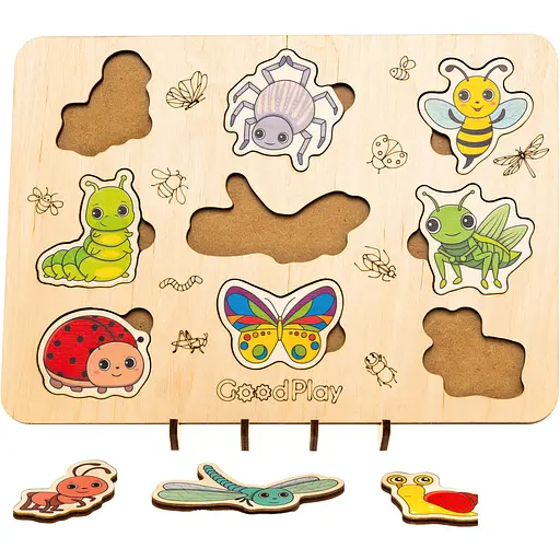 Пазл-сортер GoodPlay Комахи (PS-4-020) - фото 3