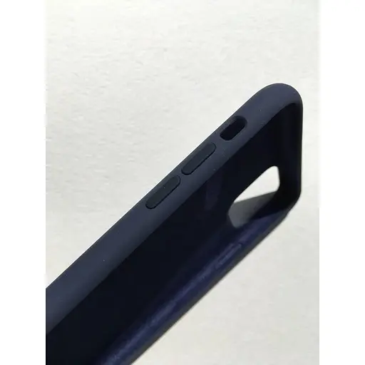 Оригинальный силиконовый чехол Apple Silicone Case для iPhone 11 Pro Max (6.5") Midnight Blue (MWYW2ZM/A) - фото 9