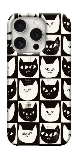 TPU чохол Котячі шахи - фото 1