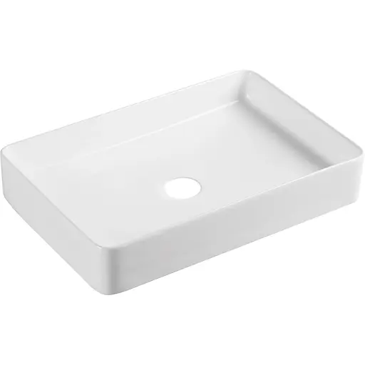 Умивальник Qtap Tern 600x400x110 White QT171180841W, Білий - фото 1