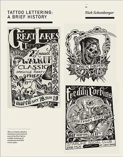 The Graphic Art of Tattoo Lettering - фото 2