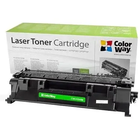 Картридж ColorWay HP 80A CF280A Black teh0024253 - фото 1