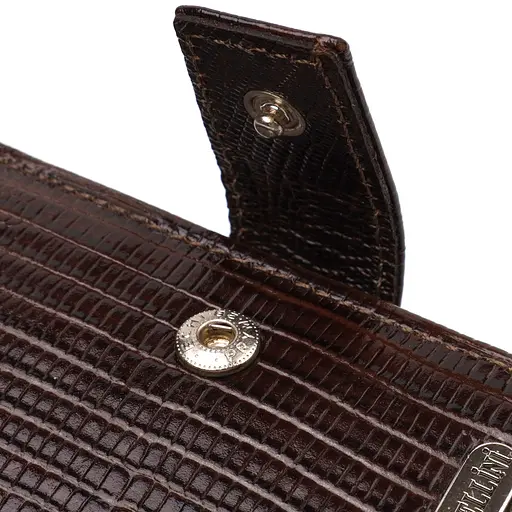 Мужской кожаный кошелек Canpellini 11.5х9.7х2 см acs0025699 - фото 3