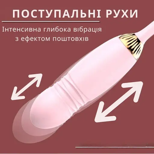 Вибратор I’MCUM Pulse Rose 3D со стимуляцией клитора, 10 режимов лизания, вращения, имитация толчков (7970379617738) - фото 5