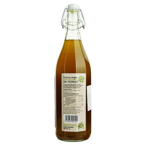 Олія оливкова Mоnterico Extra Virgin не фільтрована 1 л - фото 2