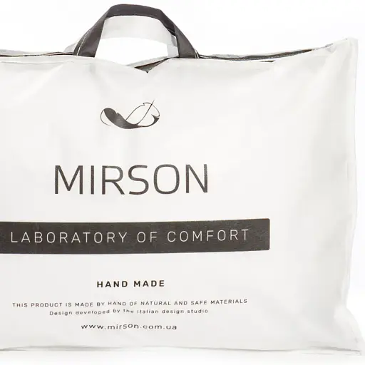 Подушка пуховая MirSon Raffaello White 200 мягкая 40х60 см (2200000060488) - фото 11