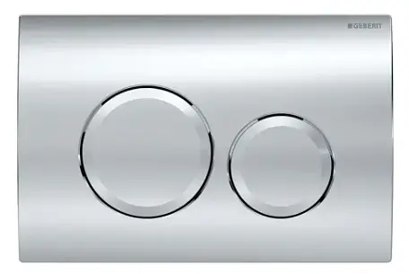 Клавіша змиву Geberit Delta20 хром глянсовий 115.127.21.1 - фото 1