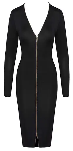 Платье Cottelli Collection Party Zip XL (черный) - фото 6