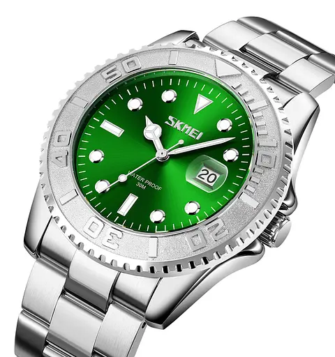 Наручний годинник жіночий 9295SIGN Silver-Green Skmei acs0029787 - фото 2