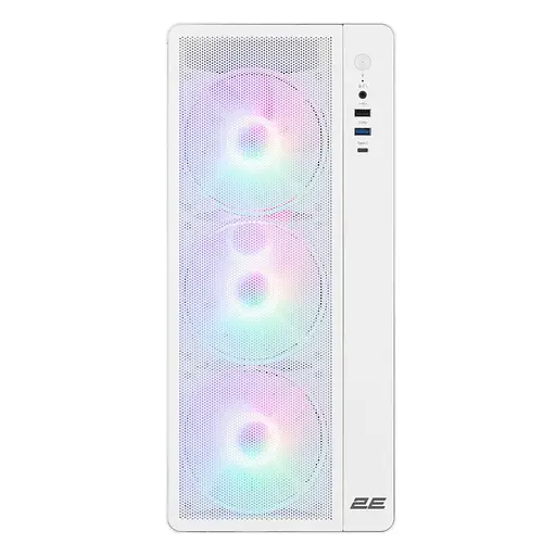 Корпус 2E GAMING Credo Plus V510W ARGB без БП White (2E-V510W) - фото 2
