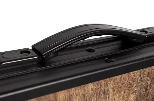 Стол Bo-Camp Melrose Oval 120x80 cm Black/Wood look (1404220) - фото 5