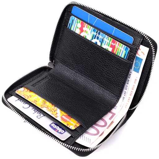 Кожаный женский кошелек ST Leather 11.8х9.5х2 см acs0028392 - фото 4