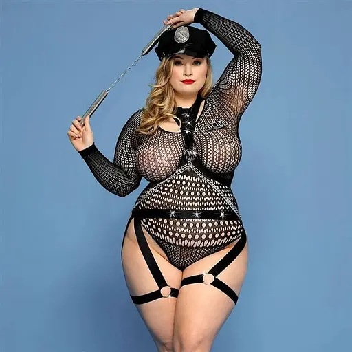 Еротичний костюм поліцейської JSY P91115 Plus size