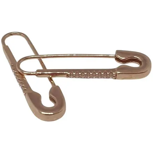 Золотые серьги Империя золота Булавочки с фианитами. СВ703И