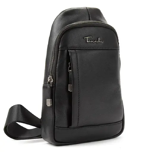 Чоловічий шкіряний слінг на плече Tavinchi TV-827A