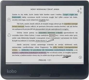 Електронна книга з підсвічуванням Kobo Libra Colour Black (N428-KU-BK-K-CK) - фото 4