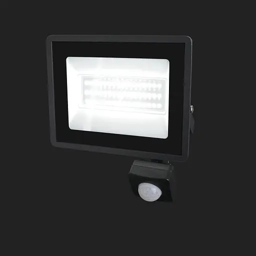 Прожектор Brille светодиодный с датчиком движения HL-19P/37.5W CW IP65 - фото 4