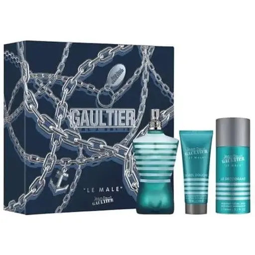 Набор Jean Paul Gaultier Le Male туалетная вода 125 мл + гель для душа 75 мл + дезодорант 150 мл - фото 1