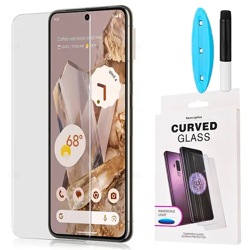 Захисне скло DK для Google Pixel 8 Pro UV Curved 017280 clear 2 шт. - фото 3