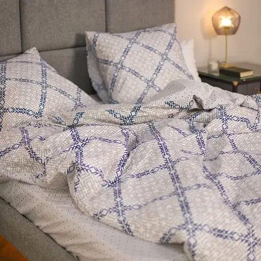 Комплект постільної білизни Viluta полуторний ранфорс 21161 100% бавовна - фото 3