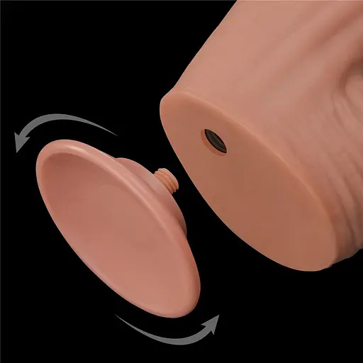 Фаллоимитатор LoveToy Sliding-Skin Dual Layer Dong King Sized 31 см телесный - фото 7