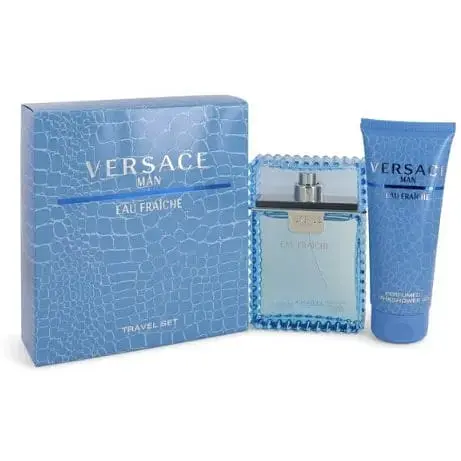 Набір Versace Man Eau Fraiche 100 мл туалетна вода 100 мл гель для душу - фото 1