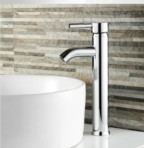 Смеситель для умывальника Rea Graff хром высокий REA-B0027 Хром - фото 3