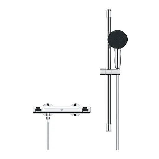 Смеситель термостатический для душа Grohe QuickFix Precision Flow 34800001, Хром - фото 3