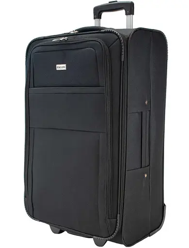 Чемодан Semi Line 25" (M) Black (T5601-3) (DAS302287) - фото 1