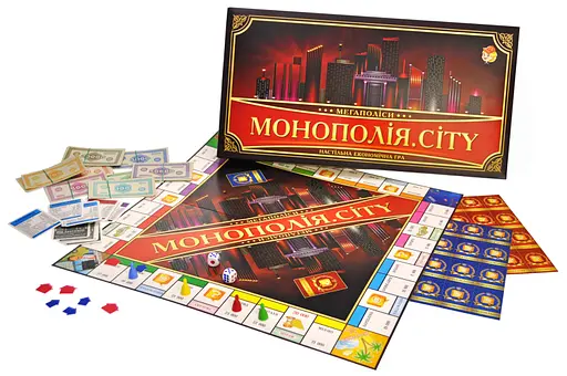 Настільна гра Artos Games Монополія City