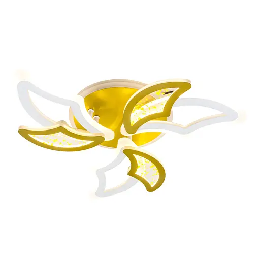 Люстра светодиодная VALESO V K29128-3 3 1 WT GD с пультом - фото 4