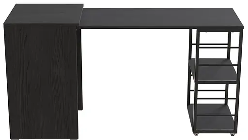 Стіл-тумба трансформер Смарт 2/2 Ferrum-decor 750x1450x600 Чорний метал ДСП Сосна Кембра 16 мм (FRD-105104) - фото 14