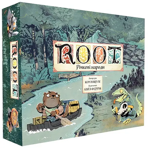 Настольная игра Kilogames Корни: Речные народы (Root: The Riverfolk Expansion) (укр.) (KG-1910) - фото 1