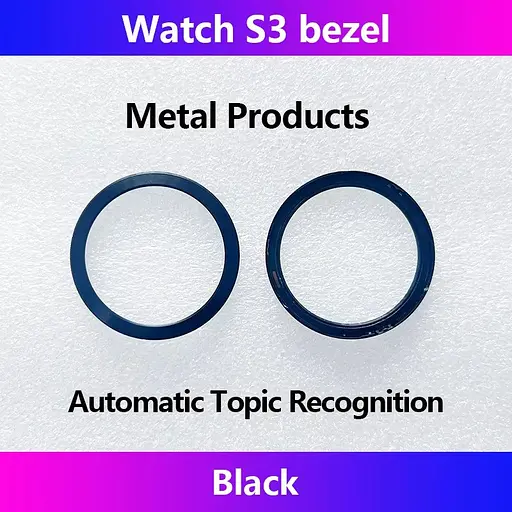 Безель металевий Sikai для смартгодинника Xiaomi Watch S3/S4 Automatic Topic Recognition Black-multicolor - фото 4