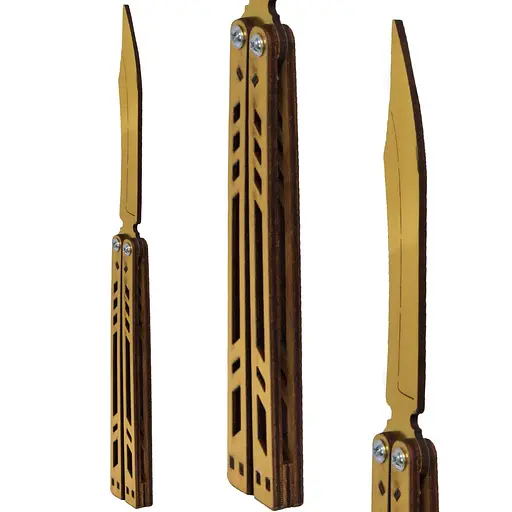 Сувенирный нож «Бабочка LEGASY» SO2BAL-G Сувенир-декор (4820242990183) - фото 6