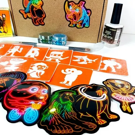 Подарочный набор "Брейнрот" Fresh Tattoo gift-box-brainrot-1kid - фото 2