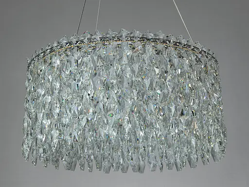 Светодиодная люстра три кольца хром 66 Вт 11 м² - фото 4