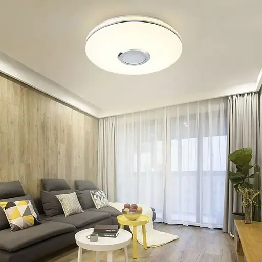 Стельовий Smart світильник з вбудованими світлодіодами Ø 60 см | Line F | Арт. W71189/600 dimmer - фото 8