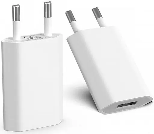 Блок живлення Power adapter 5W для Apple Original EU (євро вилка) MD813 A1400 - фото 4
