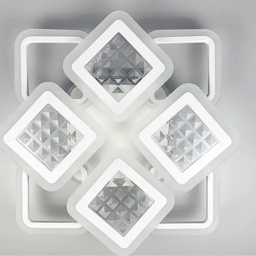 Світлодіодний світильник із RGB підсвіткою Line.F A 2723/4+4S RGB WH - фото 6