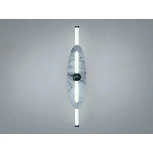 Настінний LED світильник бра Romin білий 9 Вт мармур - фото 1