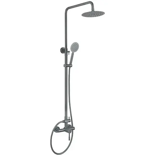 Душова система Mixxus SUS-003-J graphite MI5909, Графіт - фото 1