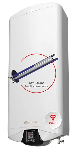 Водонагрівач Eldom GALANT 100 2100+1200 W DU100W-W ELDOM - фото 10