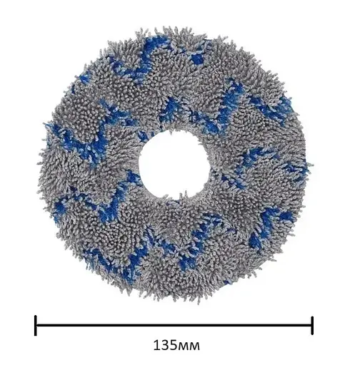 Набір мікрофібрових ганчірок для робот-пилососа Xiaomi Dreame Bot L20 Ultra White ( RLX41CE ) / L30 Ultra / 6 шт. - фото 4
