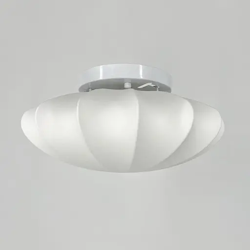 Світильник стельовий із білим полімерним абажуром 40х20 см | Арт. PLC062-400*200 | Line F - фото 7