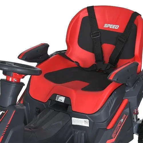 Электромобиль детский Bambi Карт M 6029EBLR-3 24V на мощных 4 моторах с подсветкой фар и пультом управления - фото 4