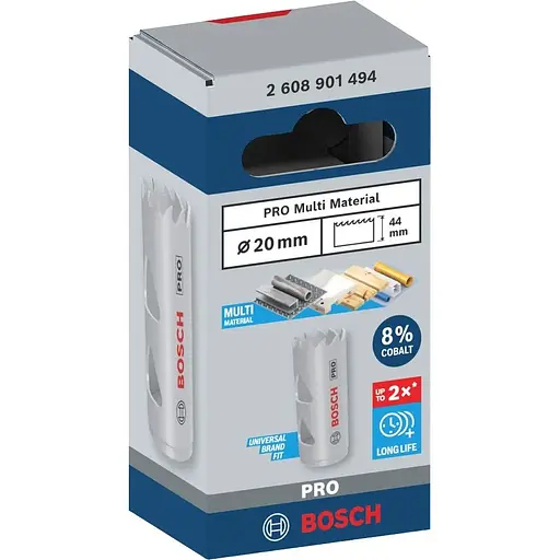 Коронка Bosch Professional Multi Material 20 мм с резьбой (2.608.901.494) - фото 4