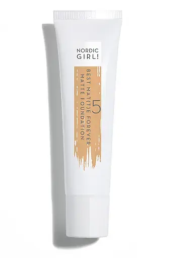 Матуюча тональна основа Lumene Nordic Girl Best Mat(t)e Forever, відтінок 5, 30 мл (8000018565570) - фото 1