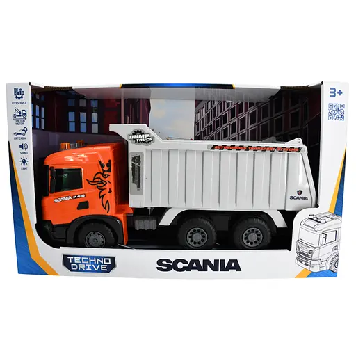 Автомодель TechnoDrive серії Super Big Truck Самоскид Scania (5002KS) - фото 1