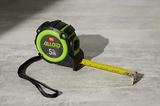 Рулетка з автостопом Alloid Pro 5 м /19 мм (MT-740519) - фото 2